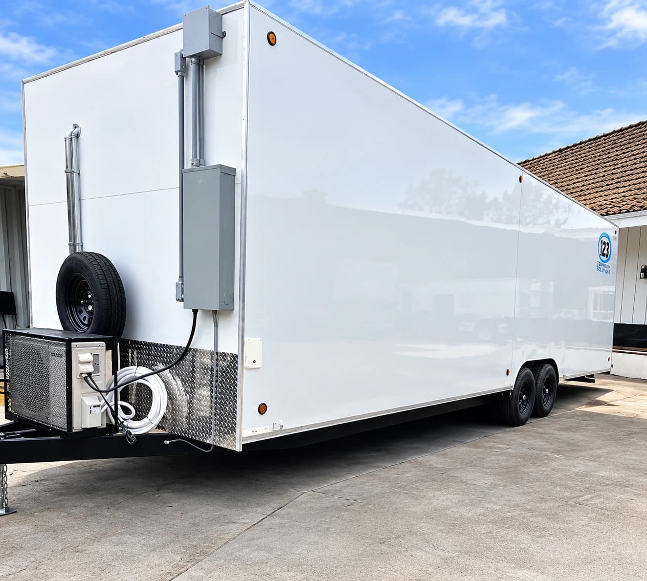 Supplied reference view of commercial dishwashing equipment